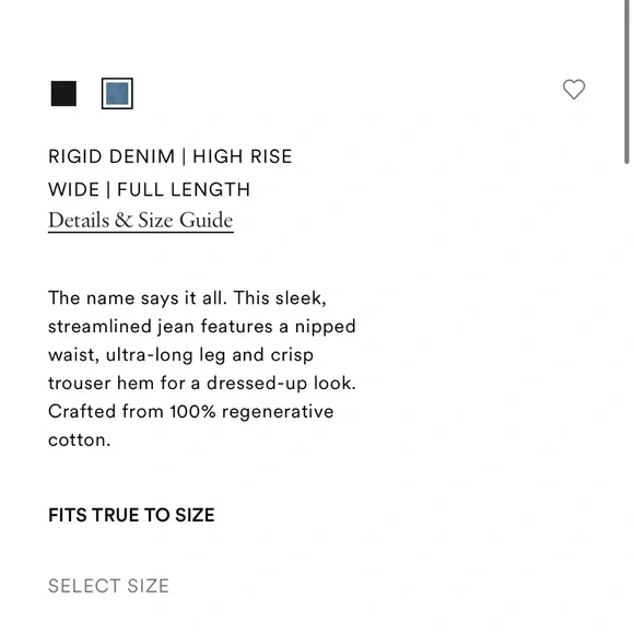 Frame Denim Blue Straight Leg Jeans - Picture 8 of 16